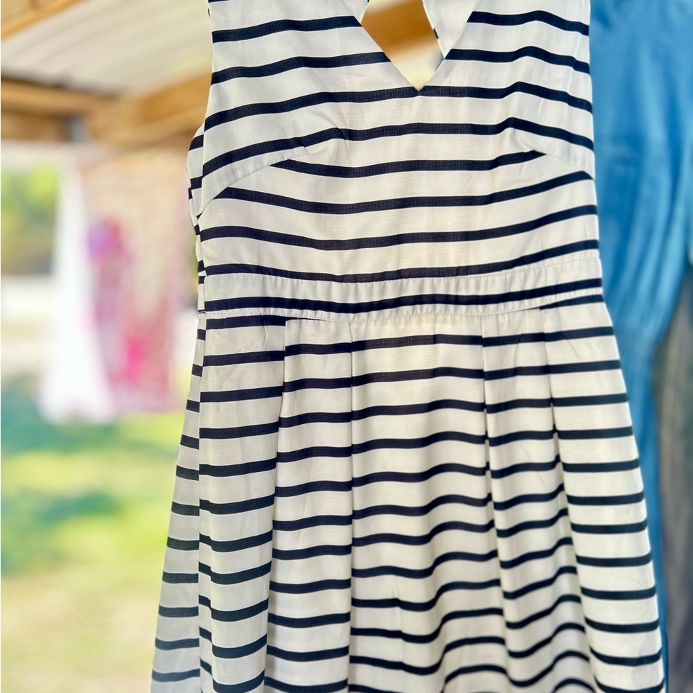 Striped Sleeveless Dress